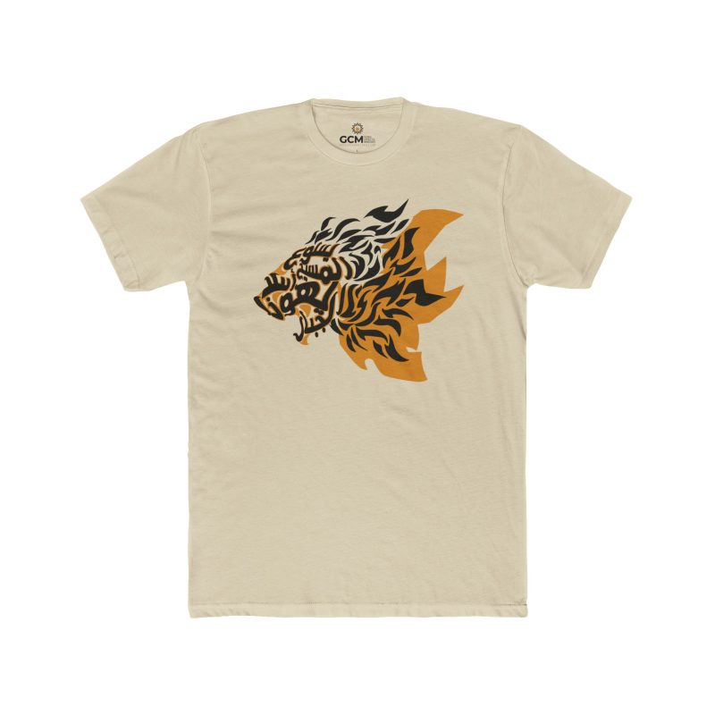 'Jesus Christ, the Mighty Lion of Judah' – Arabic (flash) T-shirt - Image 4