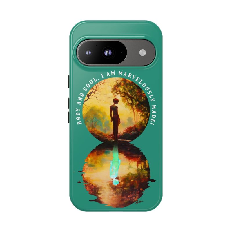 Green Phone Case – “I Am Marvelously Made” (Psalm 139:14) - Image 4