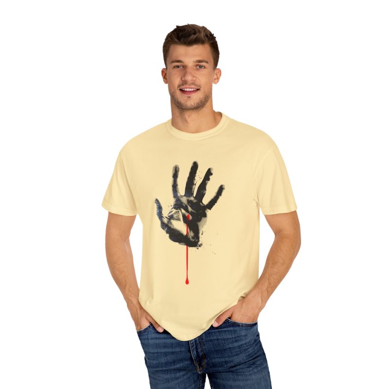 Graphic T-Shirt – Pierced Hand Design (Symbol of Sacrifice & Redemption) - Image 6