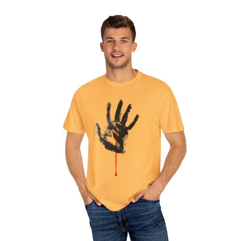 Graphic T-Shirt – Pierced Hand Design (Symbol of Sacrifice & Redemption) - Image 8