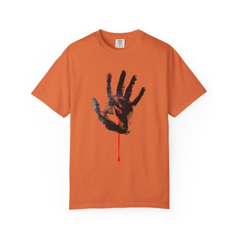 Graphic T-Shirt – Pierced Hand Design (Symbol of Sacrifice & Redemption) - Image 9