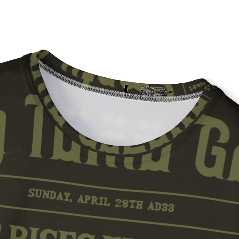 Jersey T-Shirt – “Prophet Rises From the Dead!” Empty Tomb Design - Image 4
