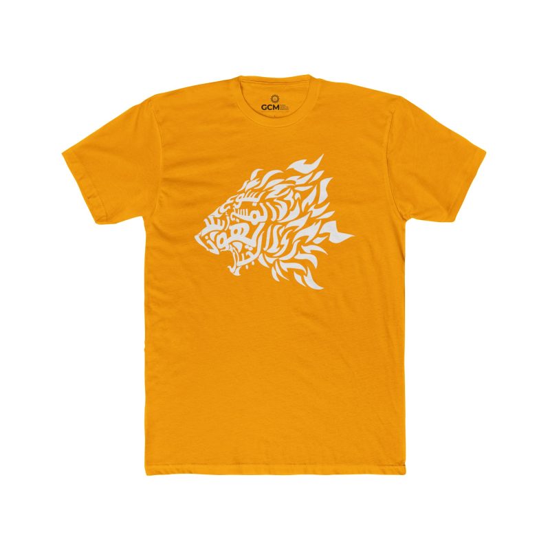'Jesus Christ, the Mighty Lion of Judah' – Arabic (white) T-shirt - Image 5