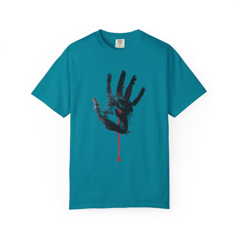 Graphic T-Shirt – Pierced Hand Design (Symbol of Sacrifice & Redemption) - Image 17