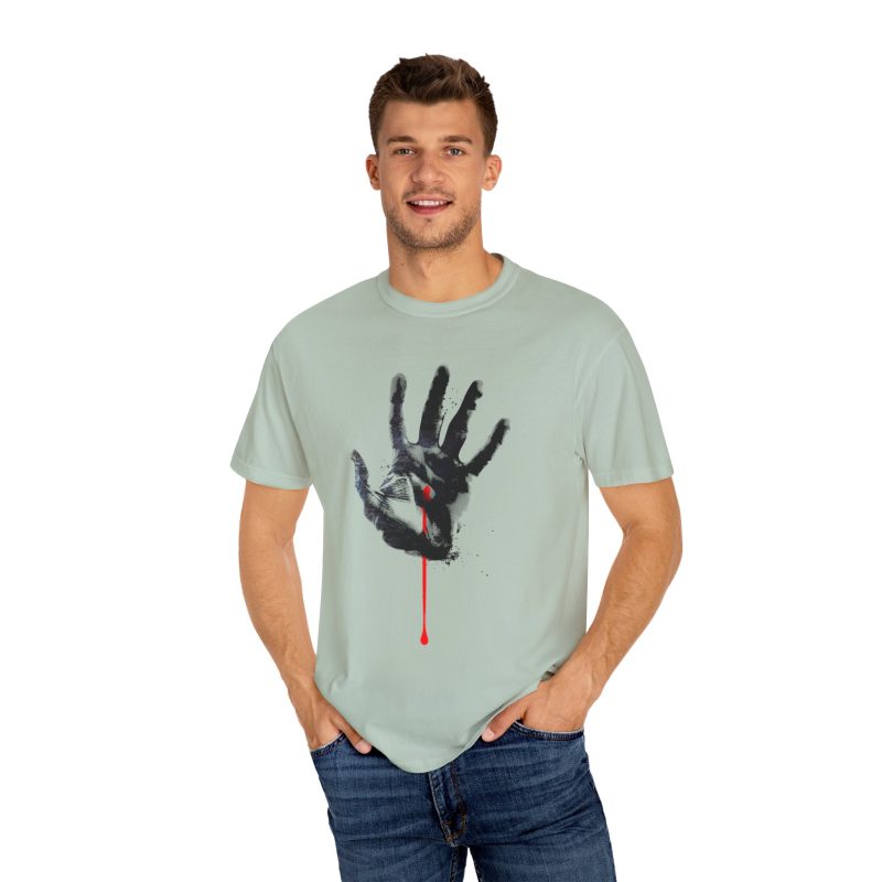 Graphic T-Shirt – Pierced Hand Design (Symbol of Sacrifice & Redemption) - Image 14