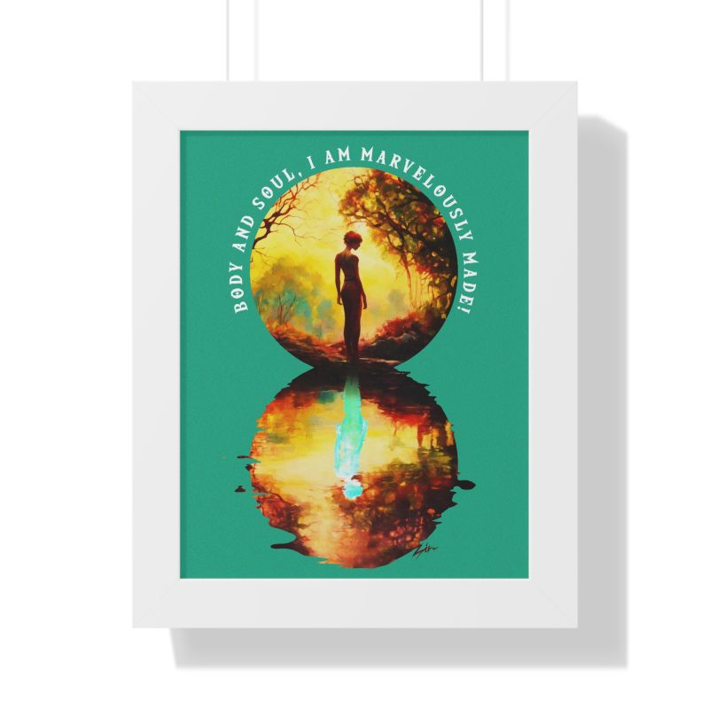 Framed Inspirational Wall Art - (Psalm 139:14) - Image 9