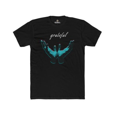 "Grateful" T-Shirt – Prayer Hands Design