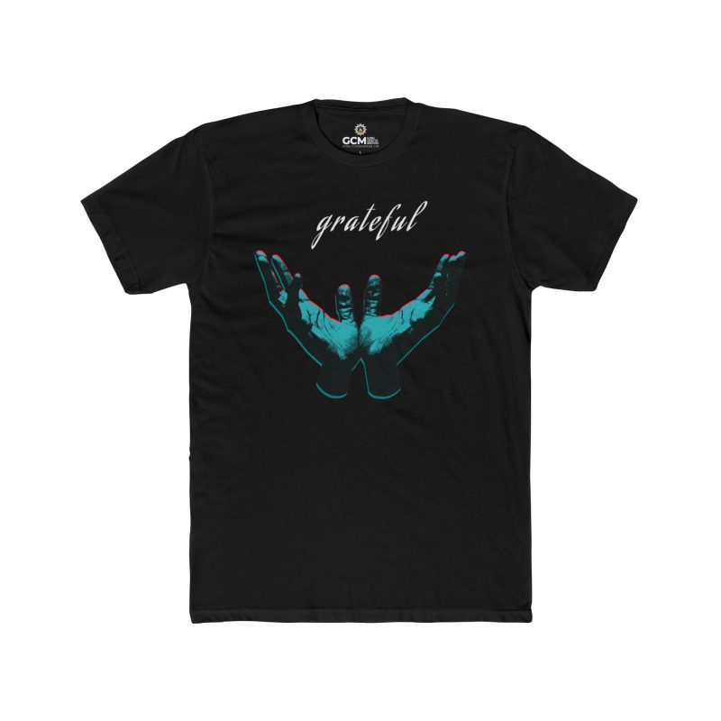 "Grateful" T-Shirt – Prayer Hands Design