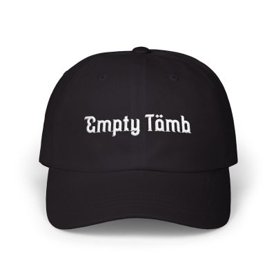 Classic Dad Cap – Empty Tomb Embroidered Hat (Unisex)