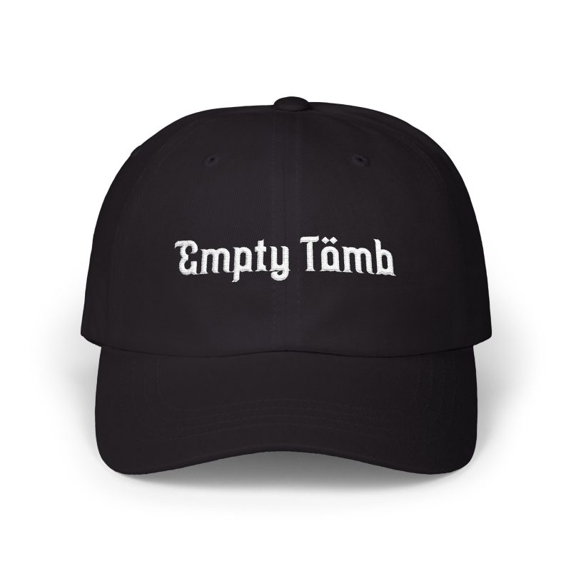 Classic Dad Cap – Empty Tomb Embroidered Hat (Unisex)