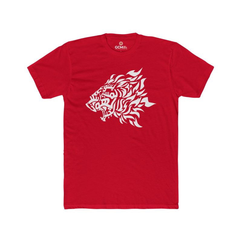 'Jesus Christ, the Mighty Lion of Judah' – Arabic (white) T-shirt - Image 13