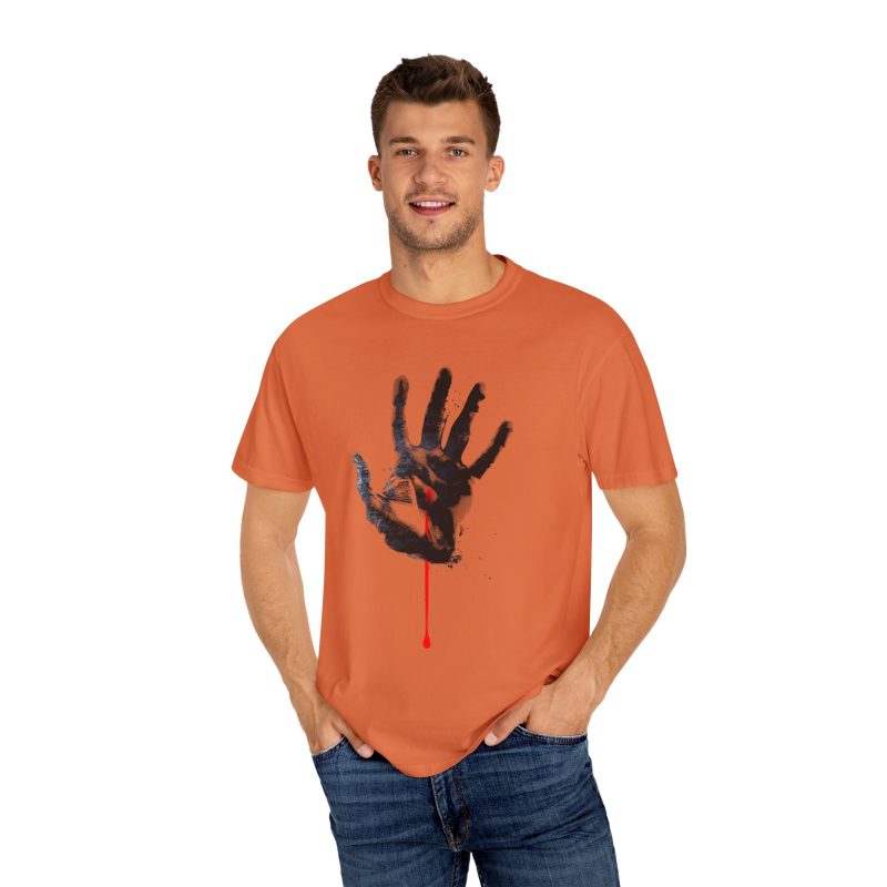 Graphic T-Shirt – Pierced Hand Design (Symbol of Sacrifice & Redemption) - Image 10