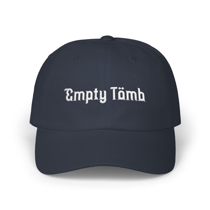 Classic Dad Cap – Empty Tomb Embroidered Hat (Unisex) - Image 5