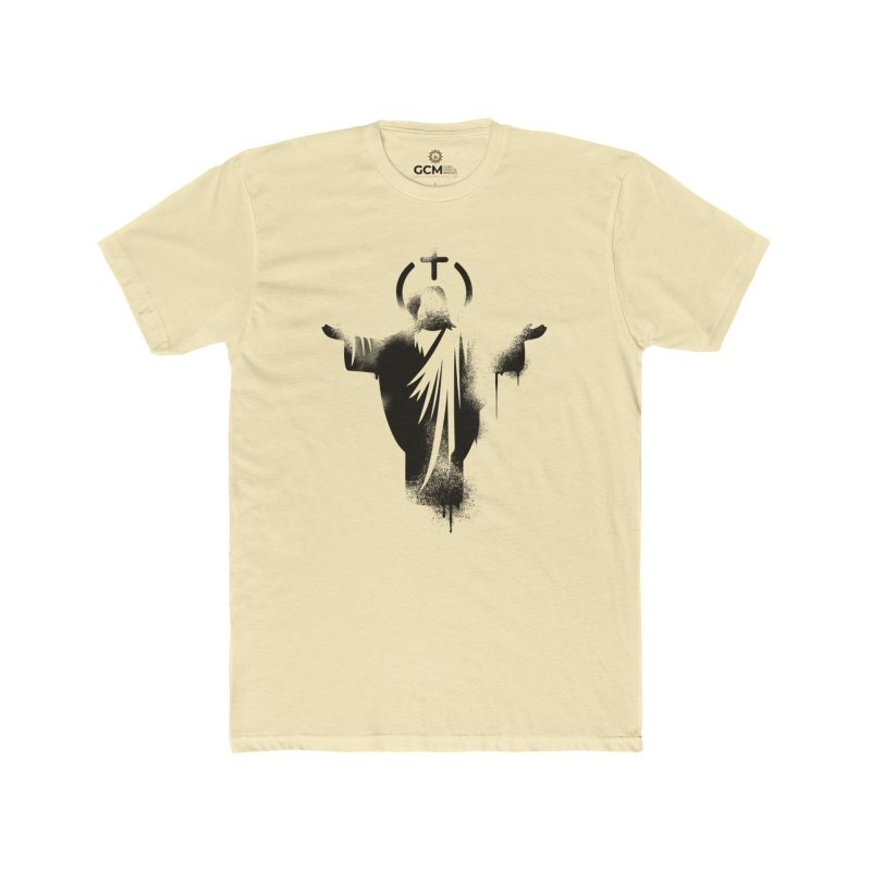 Ascended Son T-Shirt – Jesus with Halo & Cross Design - Image 6