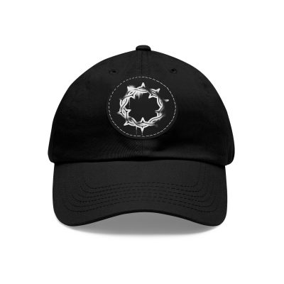 Crown of Thorns Leather Patch Hat