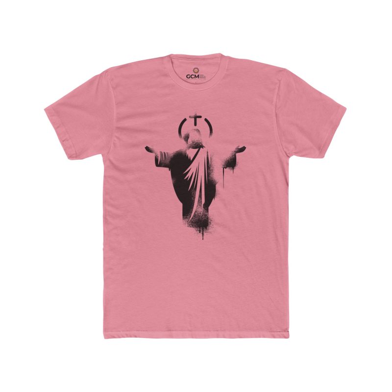 Ascended Son T-Shirt – Jesus with Halo & Cross Design - Image 8