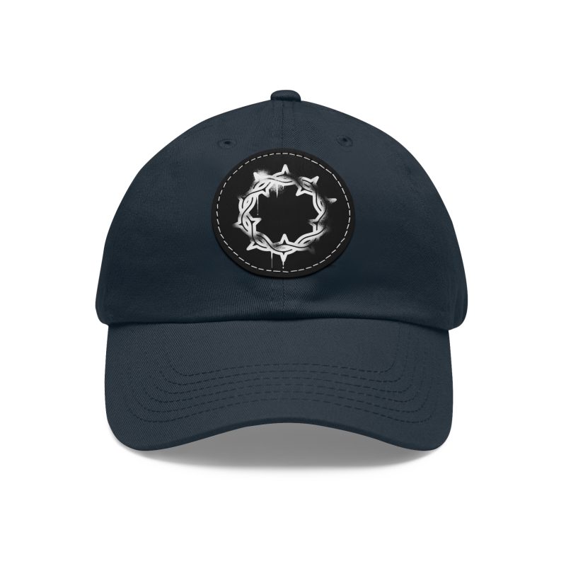 Crown of Thorns Leather Patch Hat - Image 10