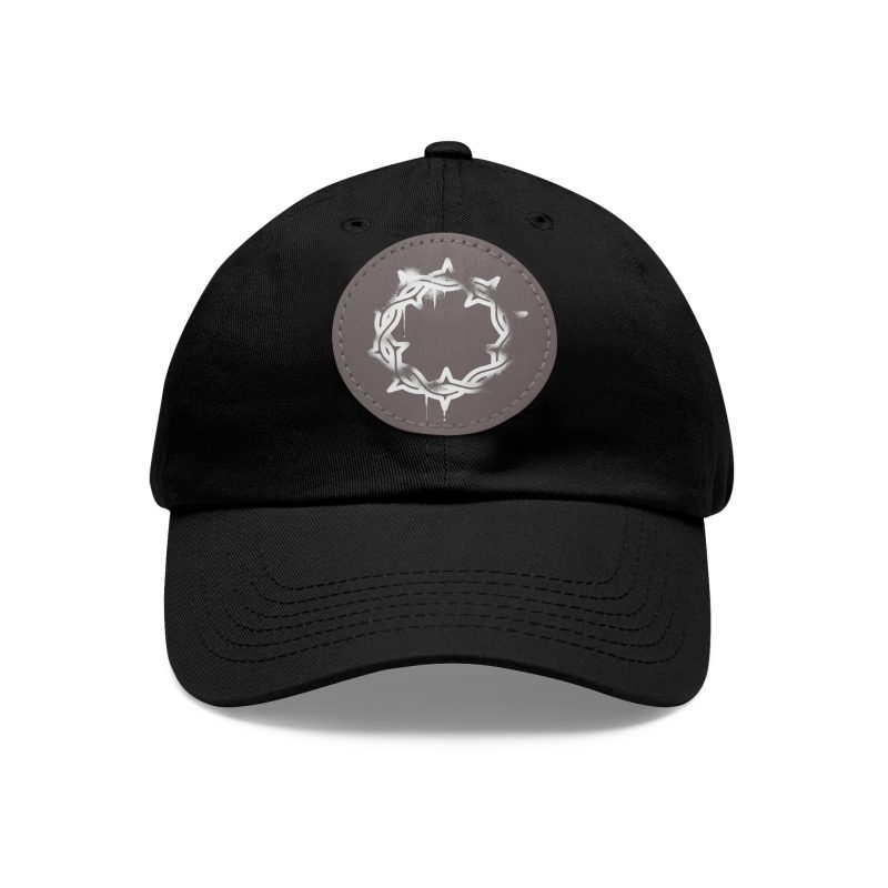 Crown of Thorns Leather Patch Hat - Image 7