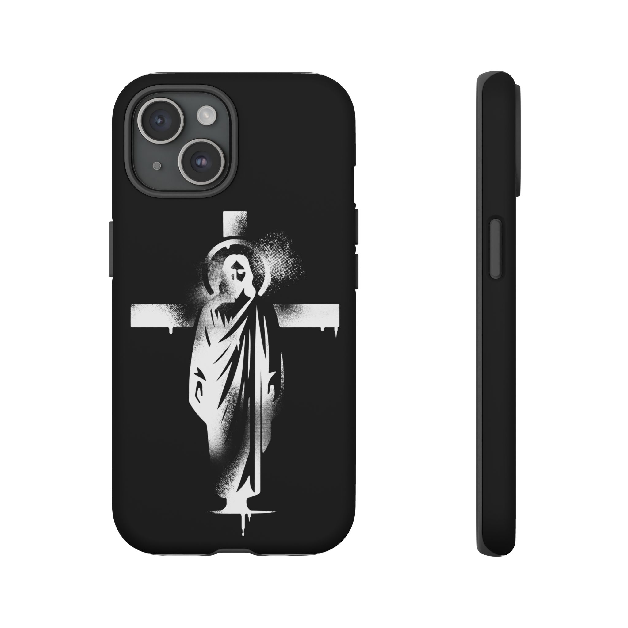 "Jesus" Phone Case – Black - Image 62
