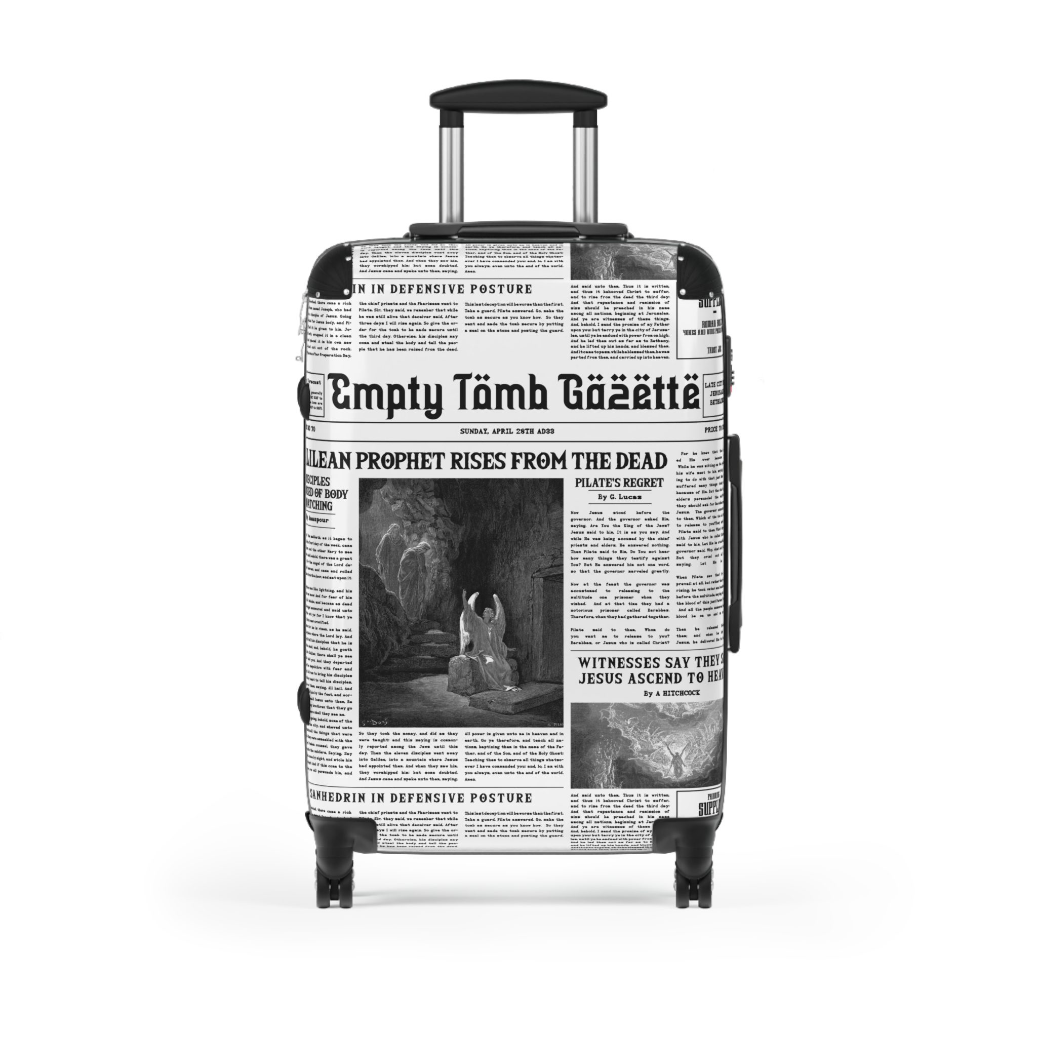 “Empty Tomb” Travel Suitcase - Image 10
