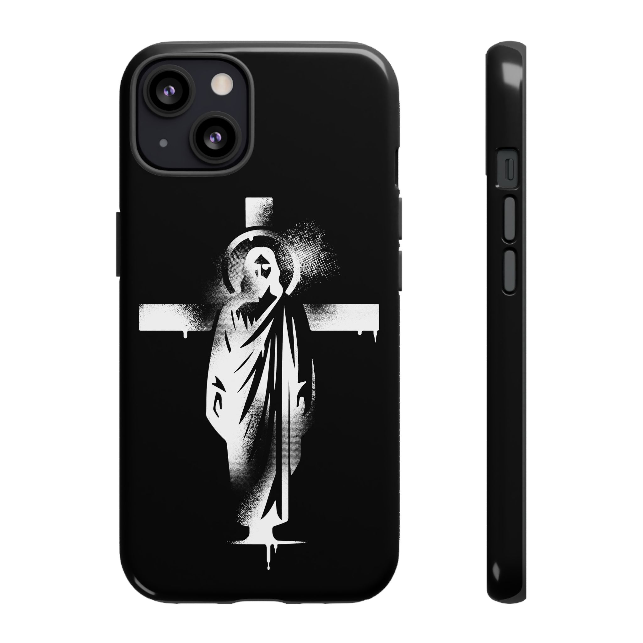 "Jesus" Phone Case – Black - Image 30
