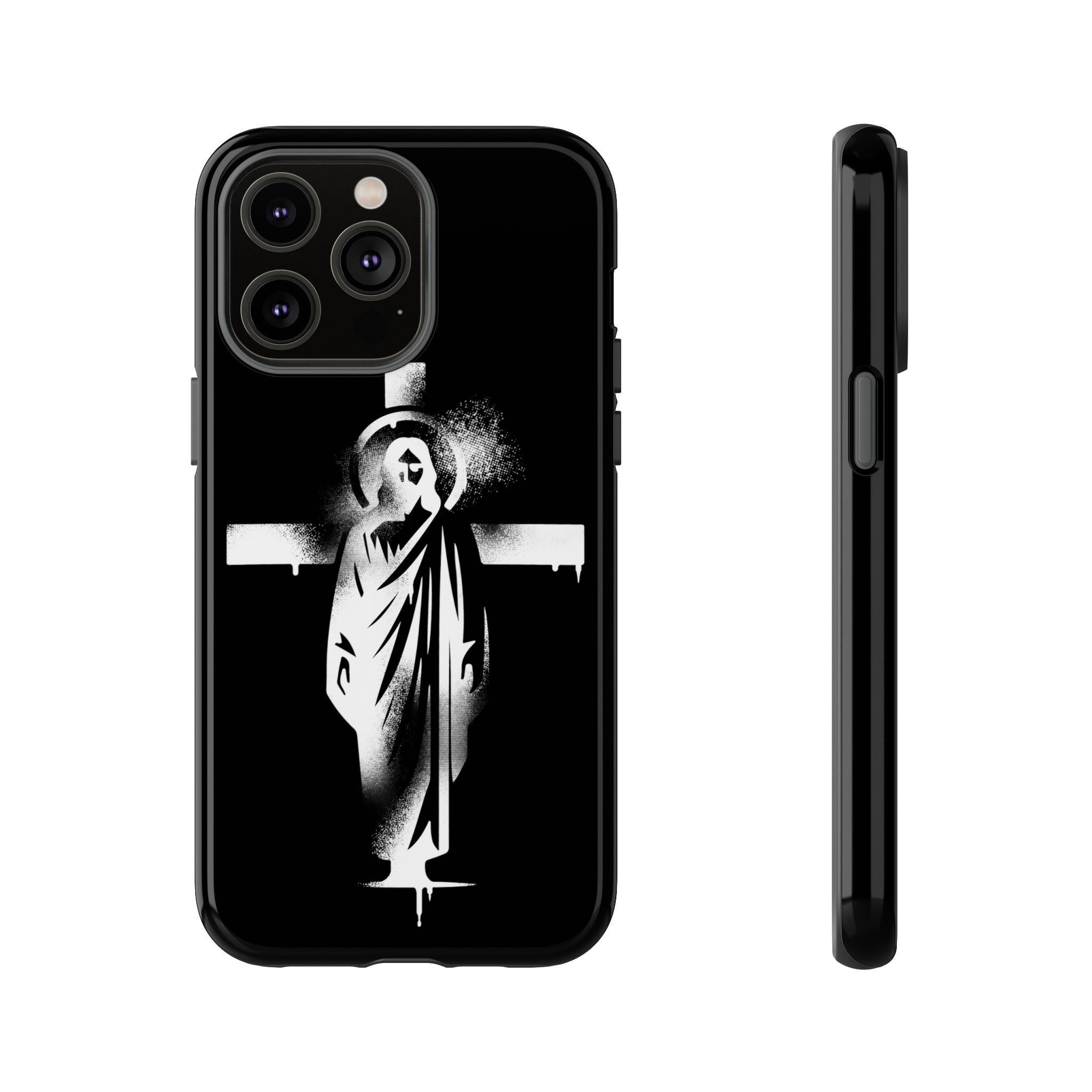 "Jesus" Phone Case – Black - Image 53