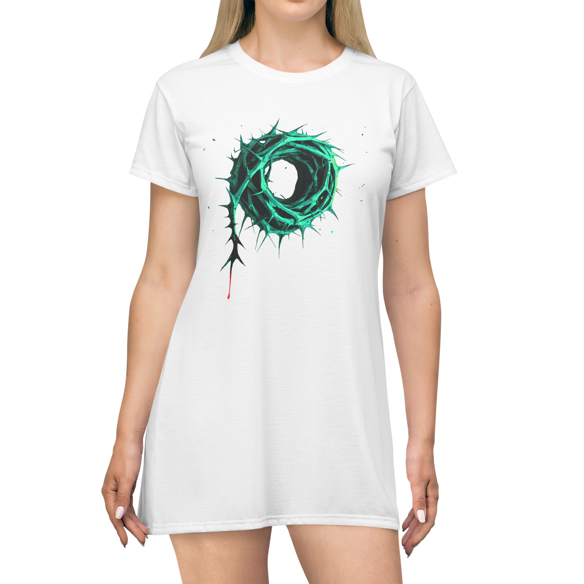 "Crown of Thorns" T-Shirt Dress