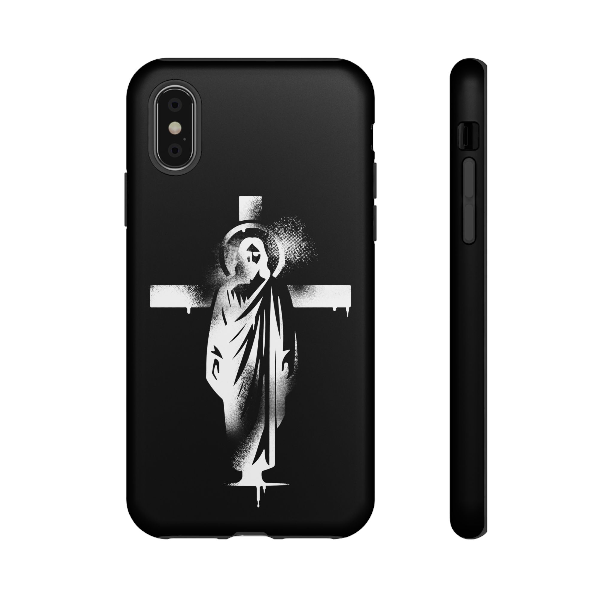 "Jesus" Phone Case – Black - Image 13