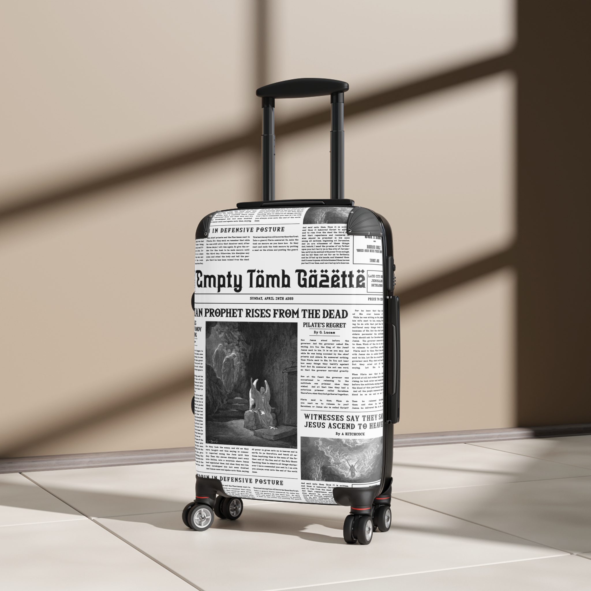 “Empty Tomb” Travel Suitcase
