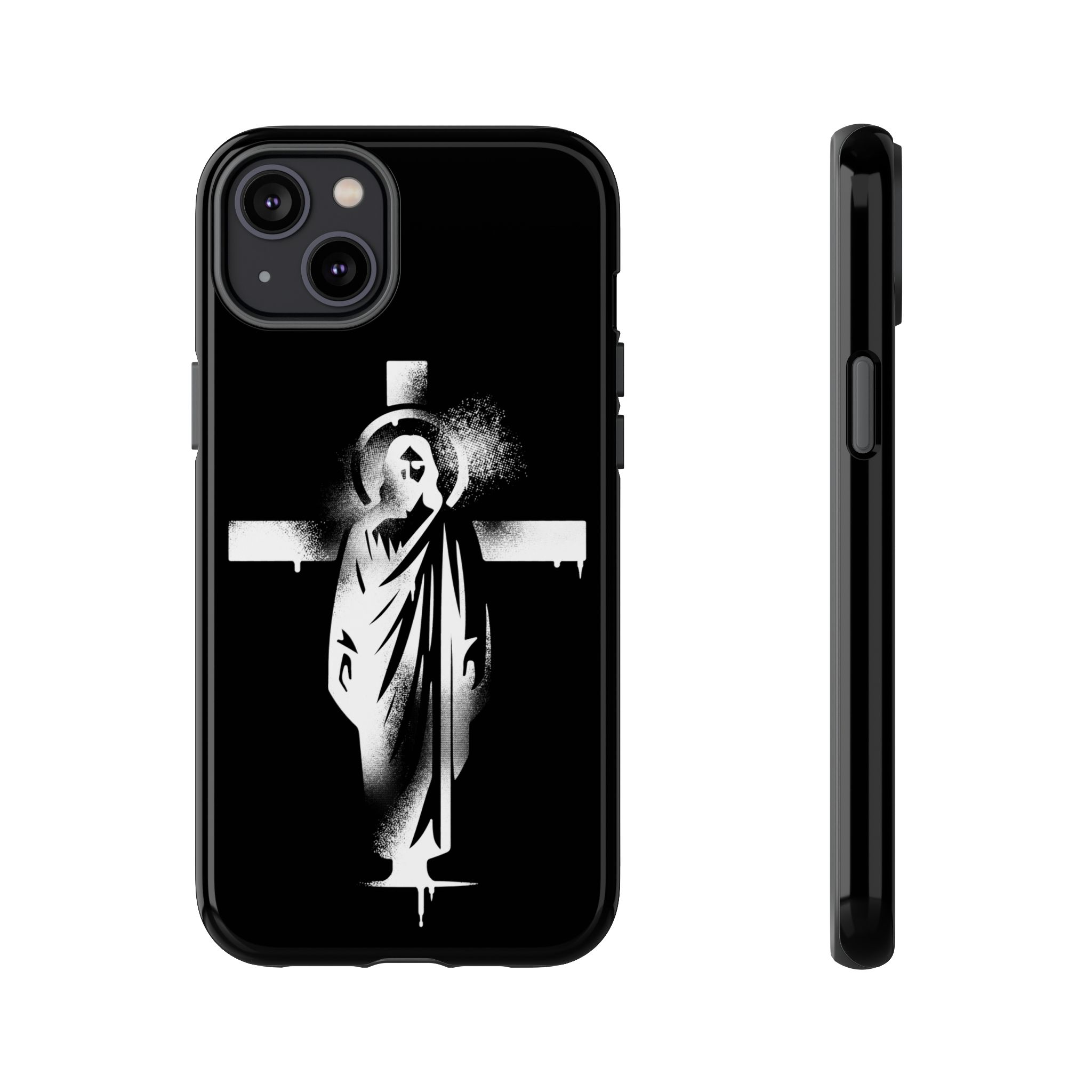 "Jesus" Phone Case – Black - Image 51