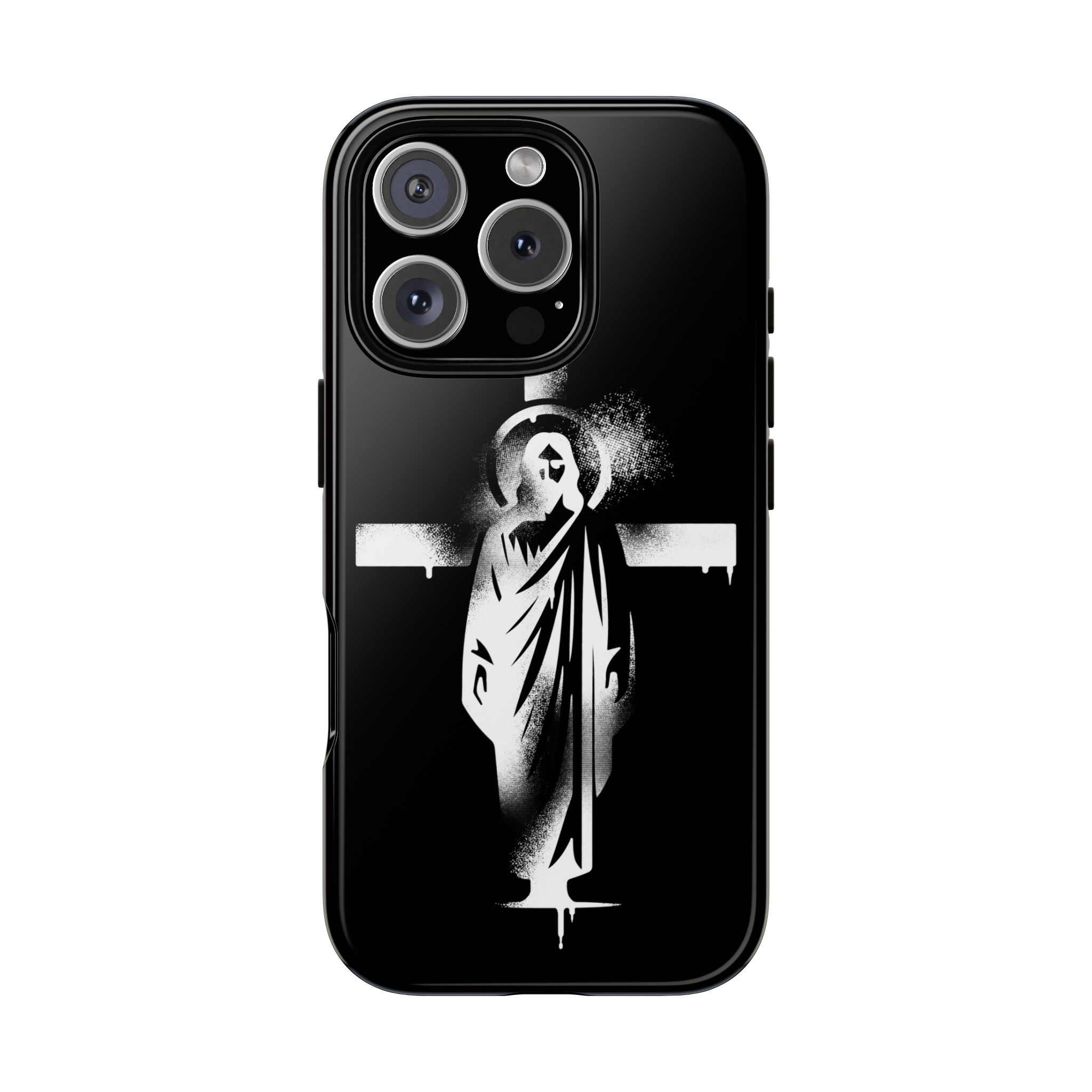 "Jesus" Phone Case – Black - Image 77