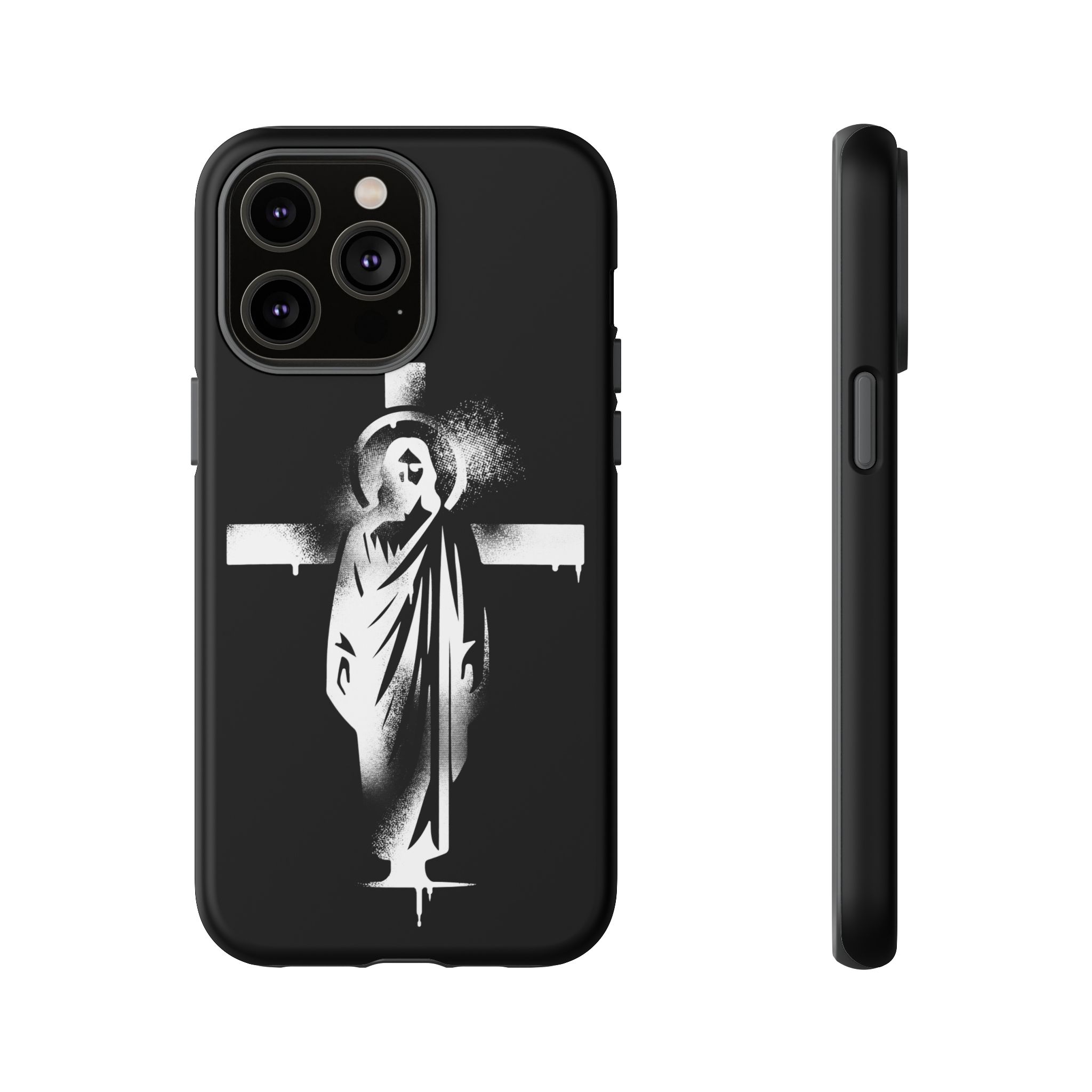 "Jesus" Phone Case – Black - Image 54