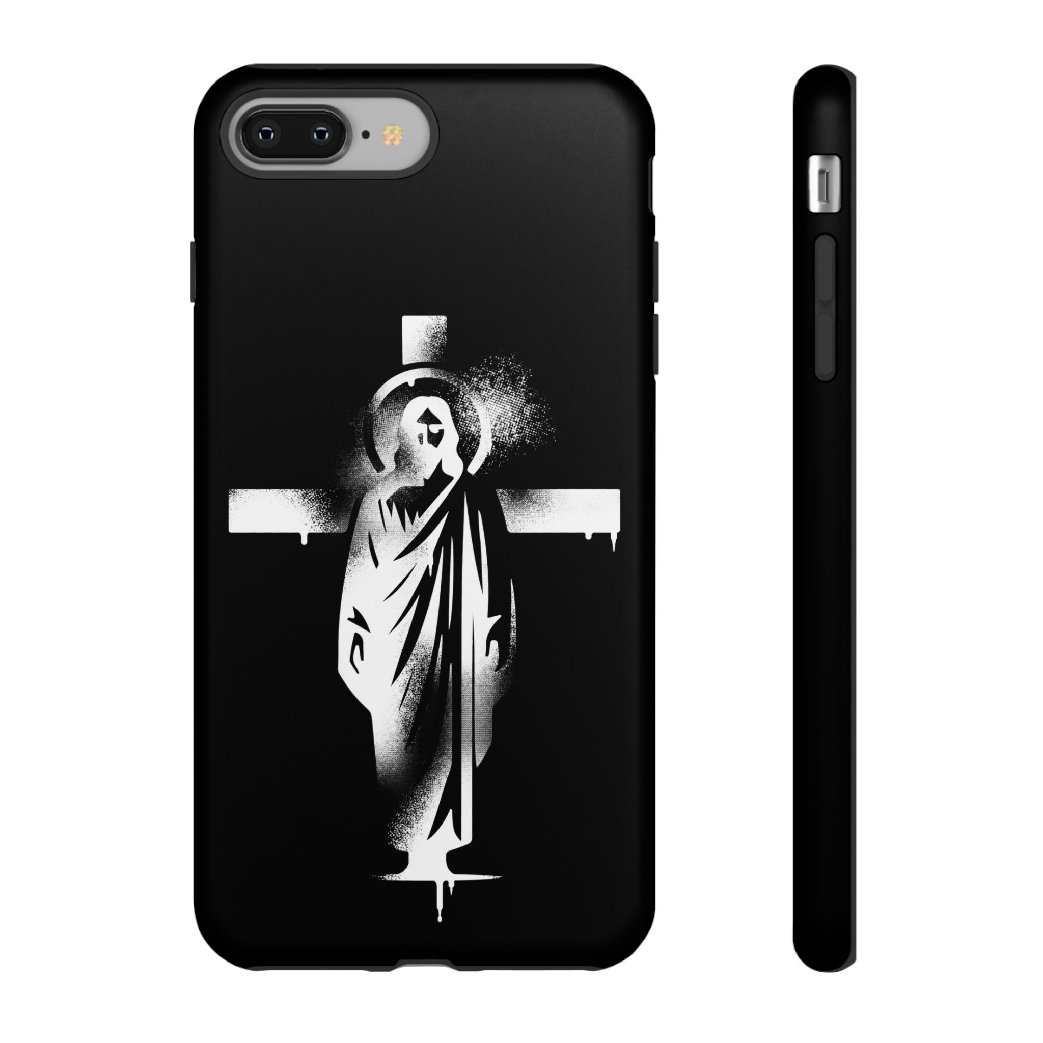 "Jesus" Phone Case – Black - Image 9