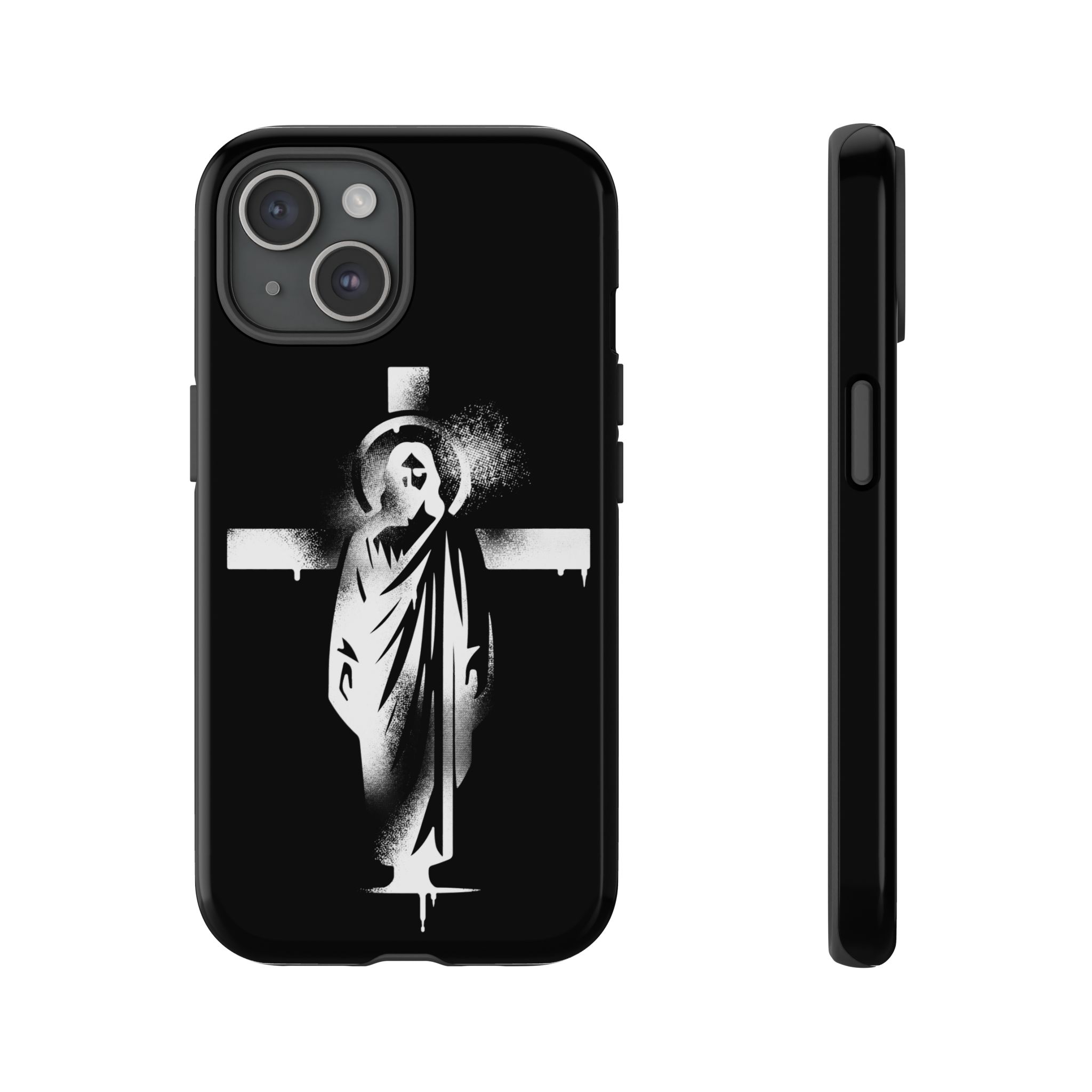 "Jesus" Phone Case – Black - Image 61