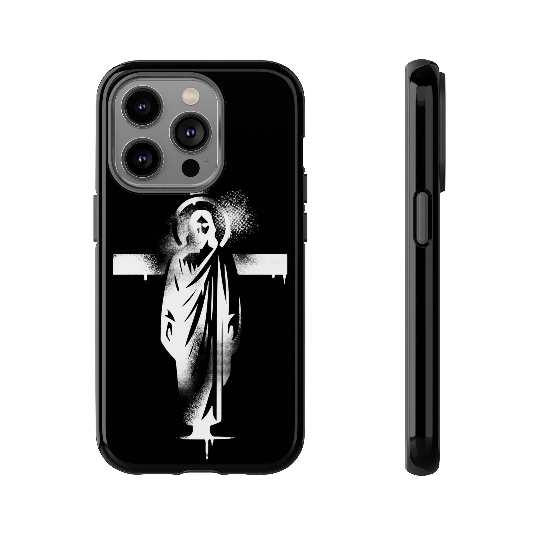 "Jesus" Phone Case – Black - Image 49