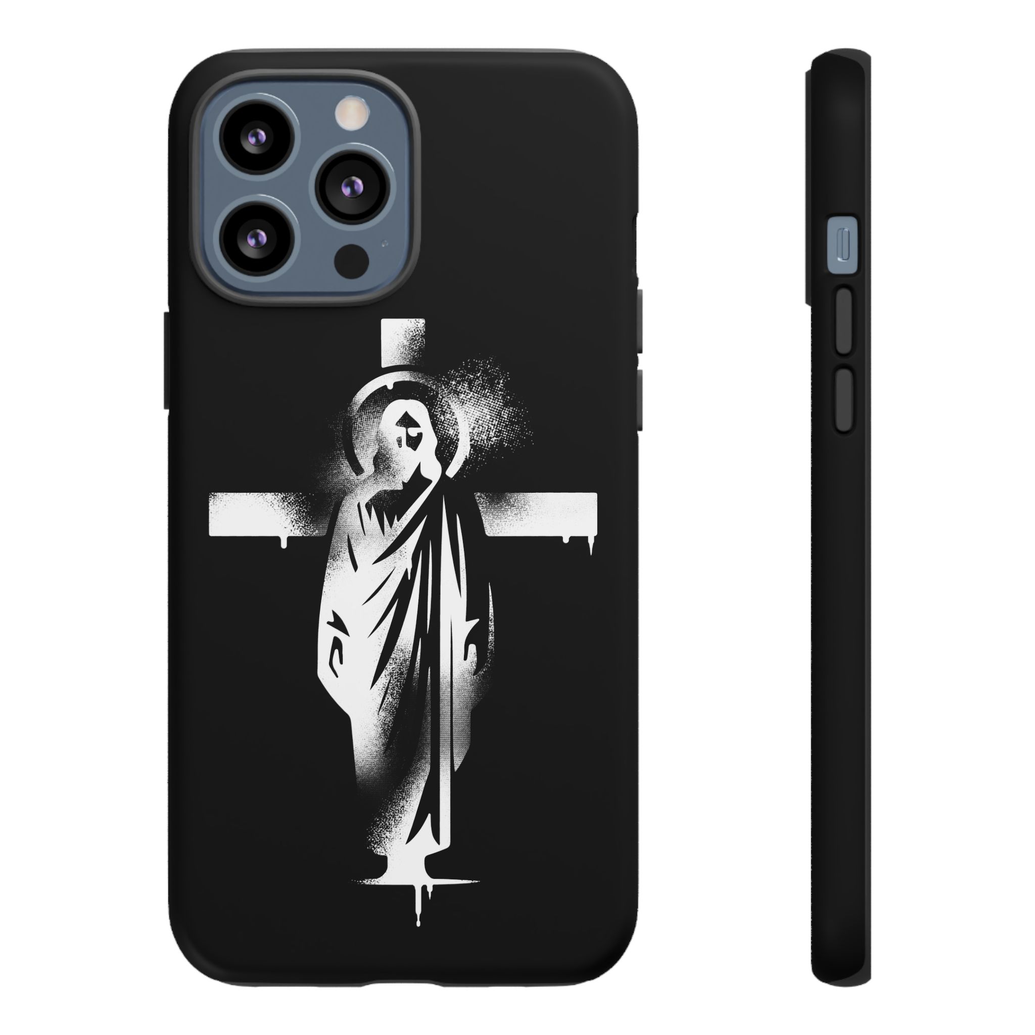"Jesus" Phone Case – Black - Image 37