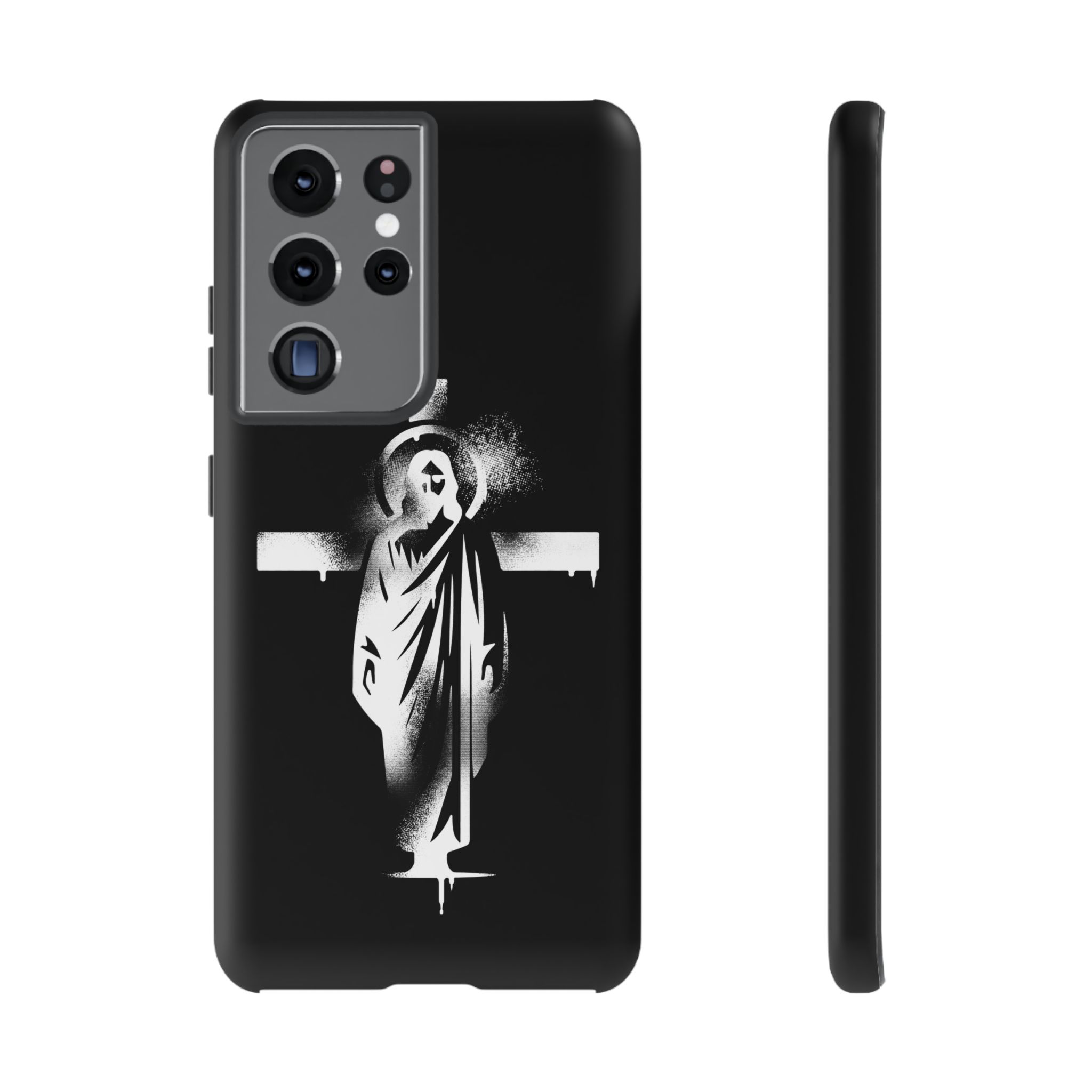 "Jesus" Phone Case – Black - Image 39