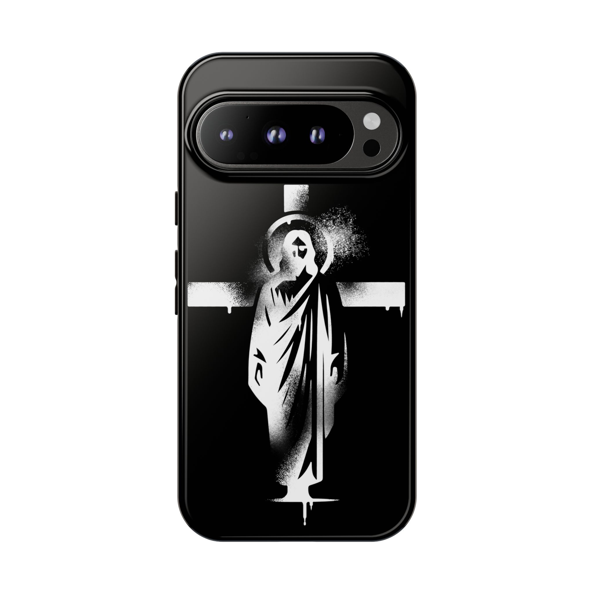 "Jesus" Phone Case – Black - Image 81