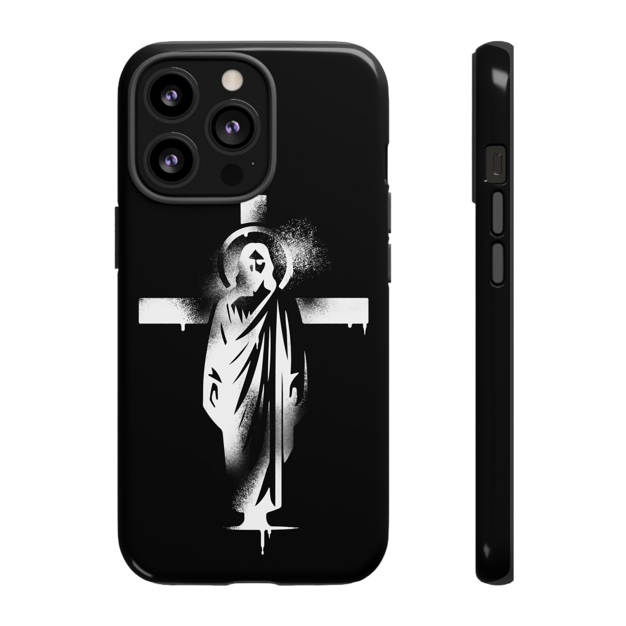 "Jesus" Phone Case – Black - Image 34