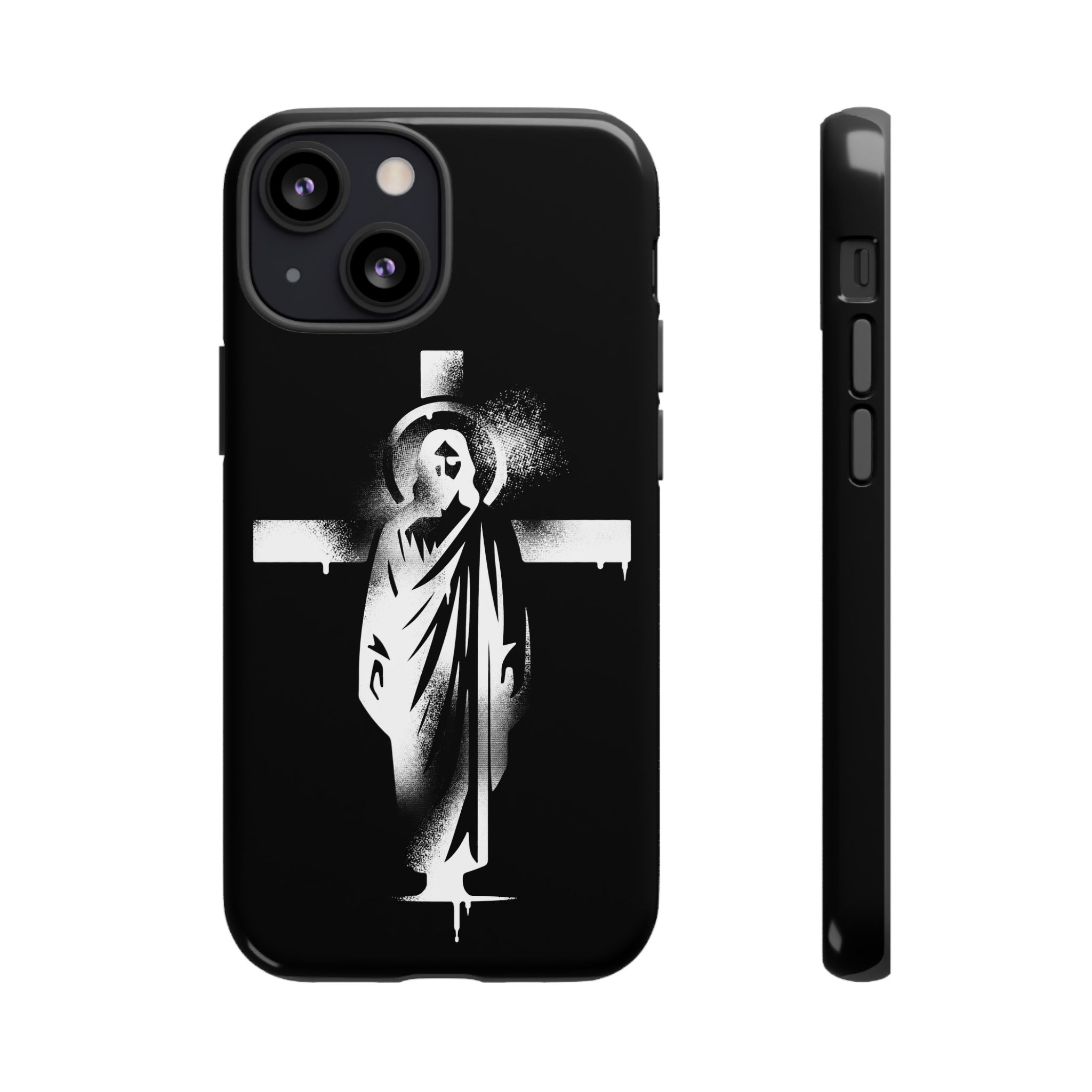 "Jesus" Phone Case – Black - Image 32