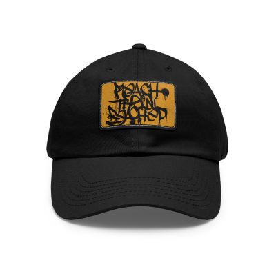 Reach The Unreached Leather Patch Cap D1