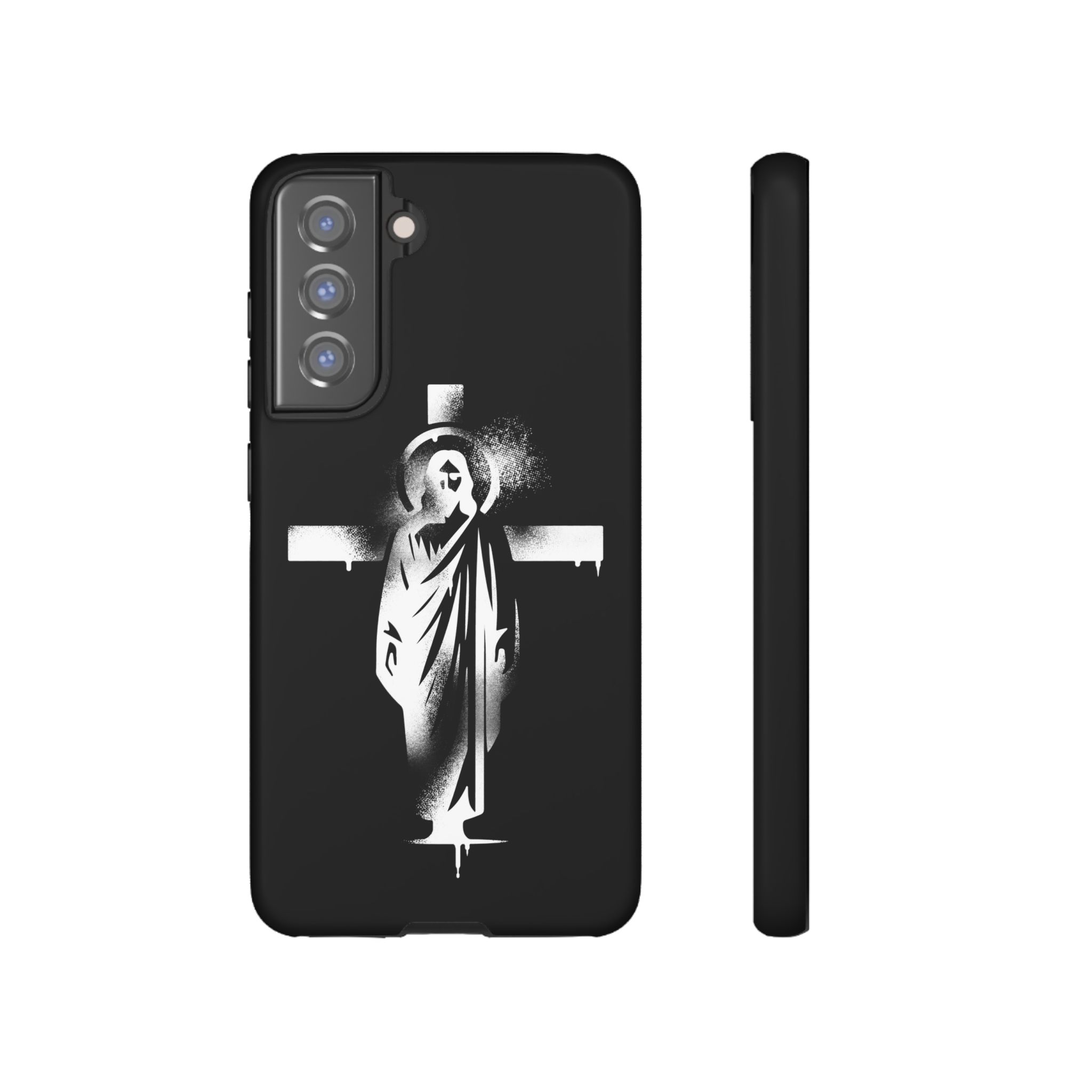 "Jesus" Phone Case – Black - Image 44