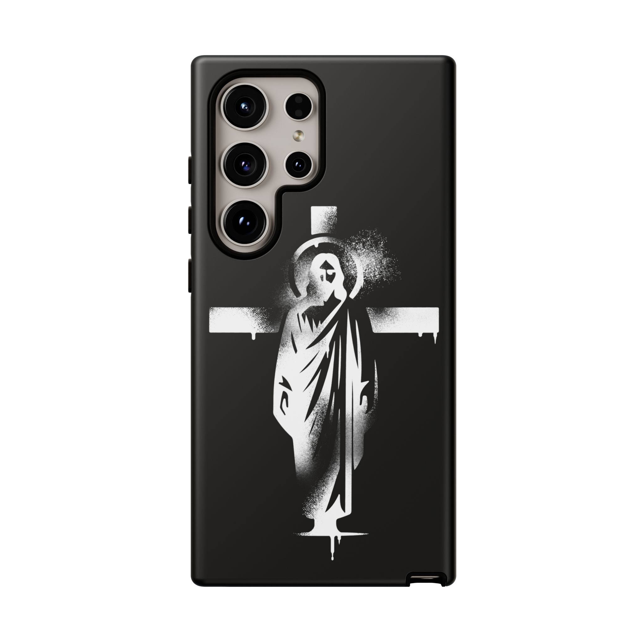 "Jesus" Phone Case – Black - Image 74