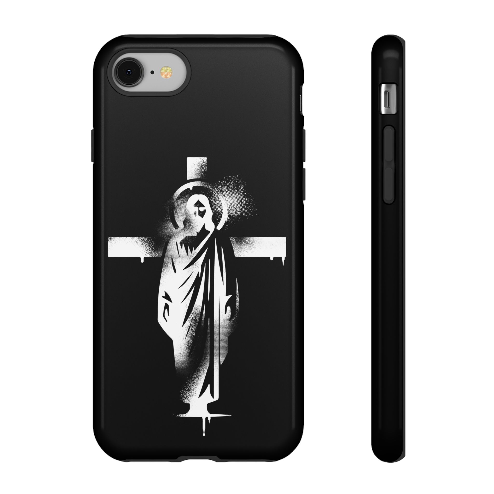 "Jesus" Phone Case – Black - Image 6