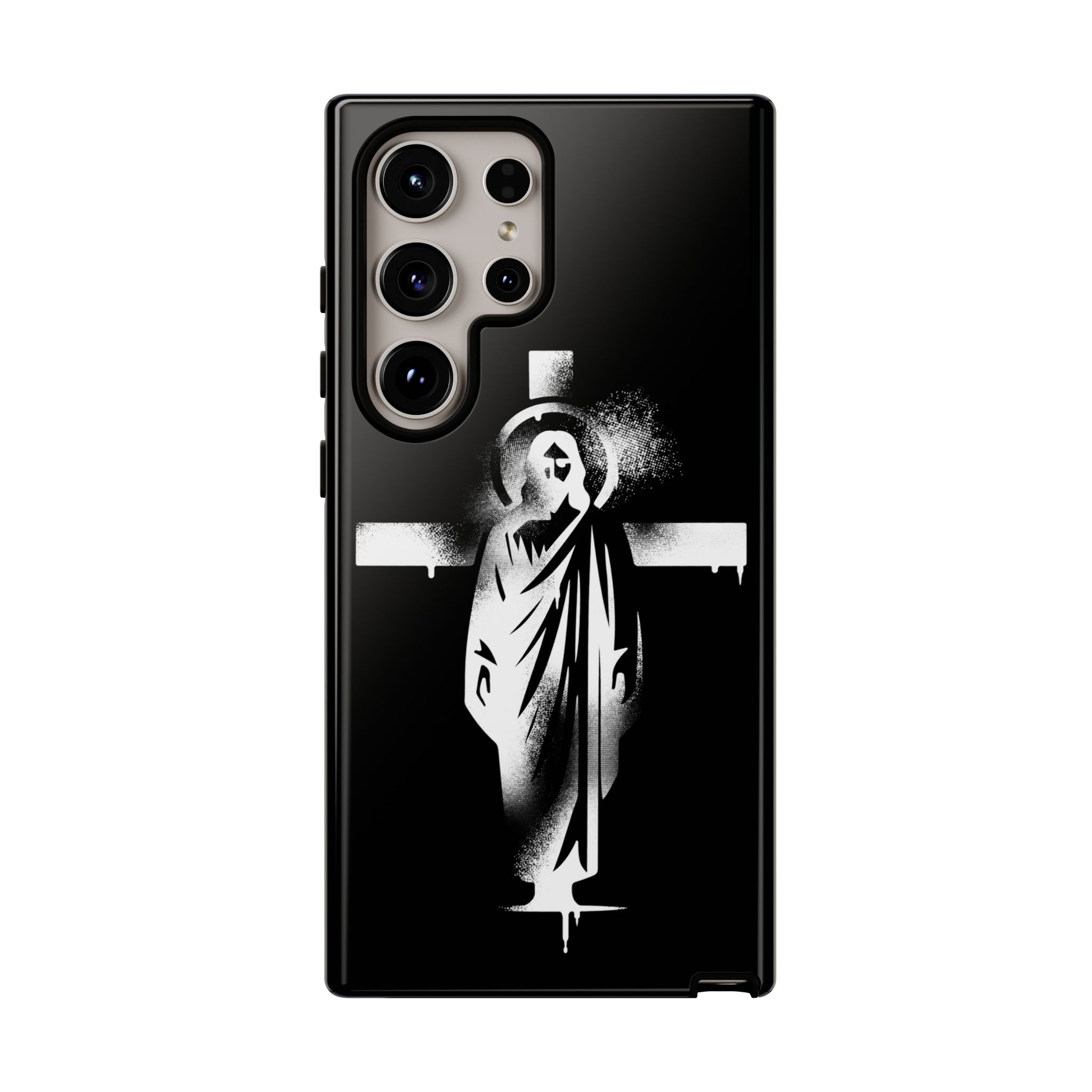 "Jesus" Phone Case – Black - Image 73