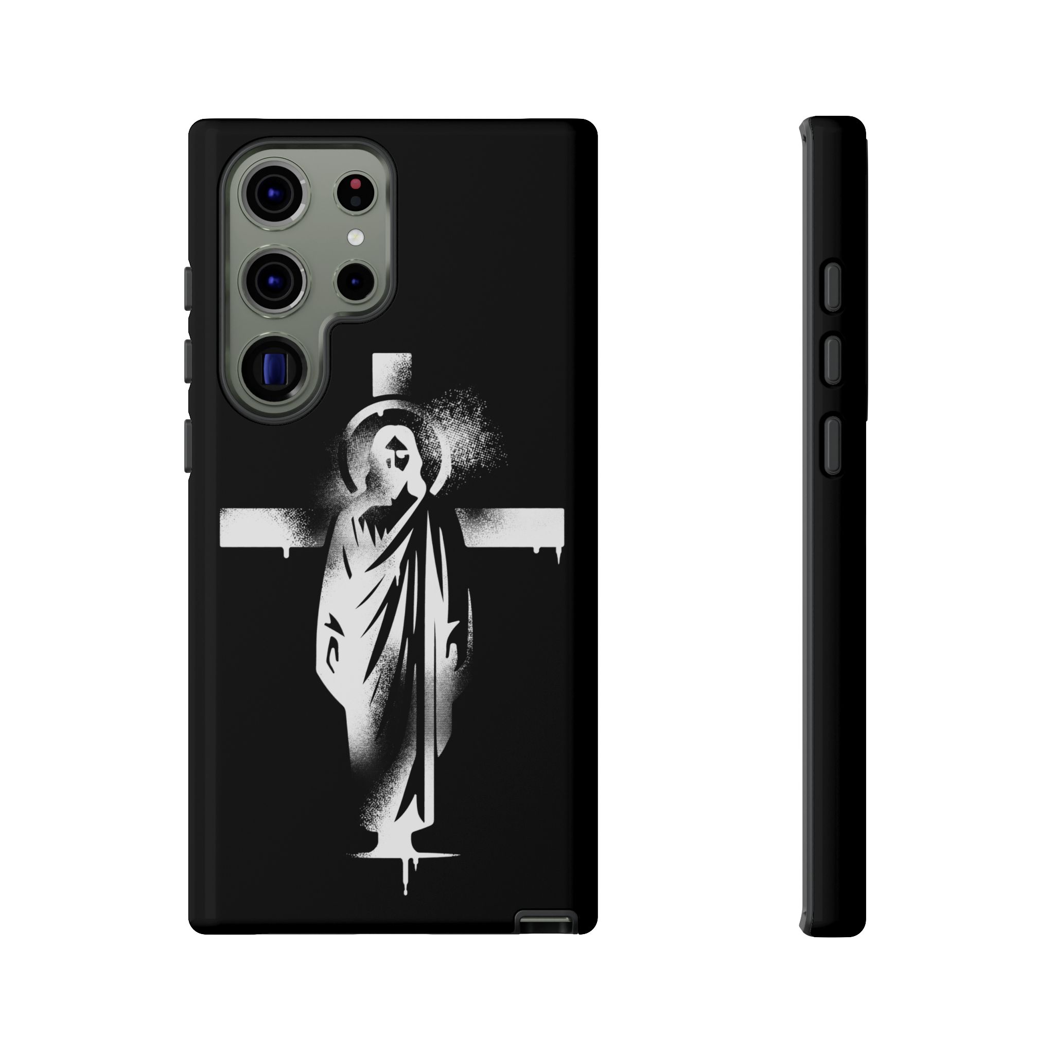 "Jesus" Phone Case – Black - Image 59