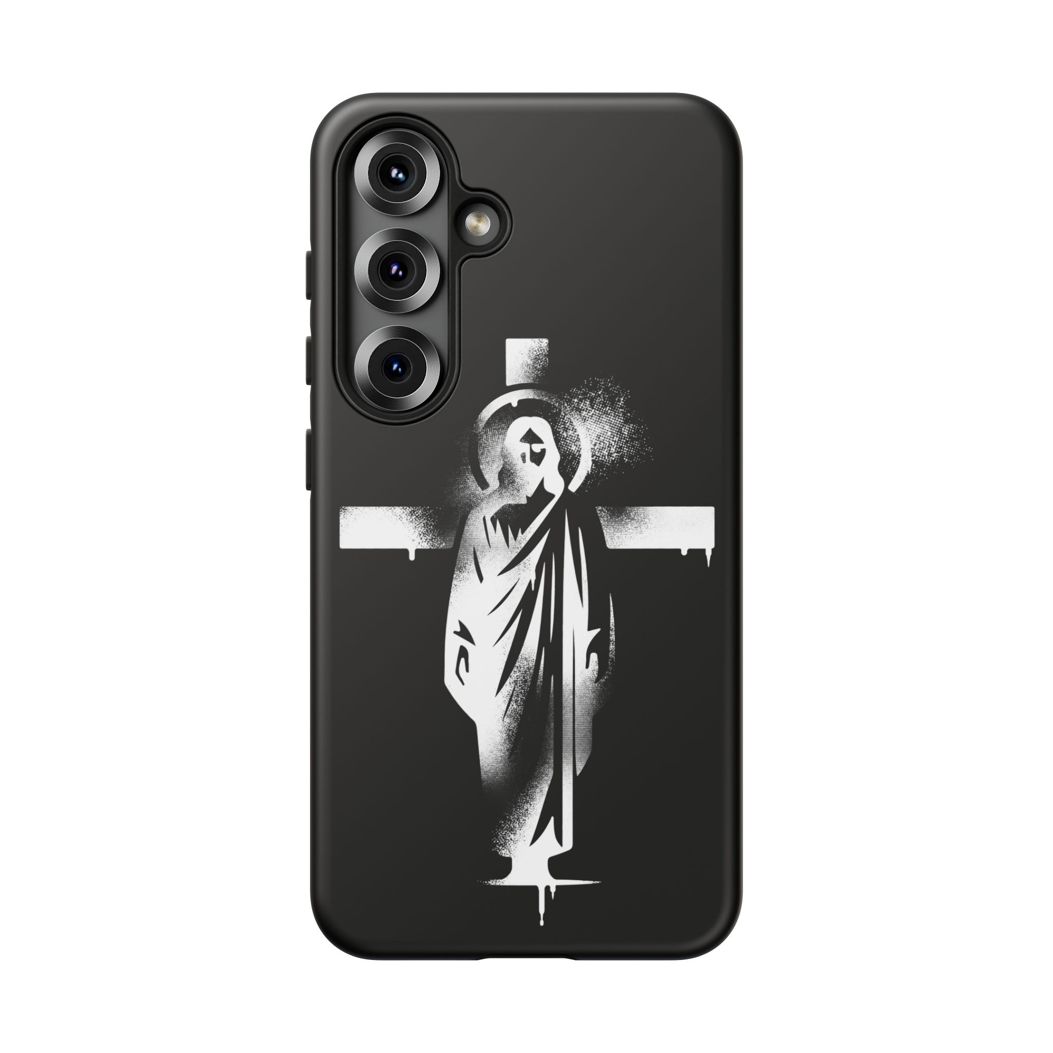 "Jesus" Phone Case – Black - Image 84
