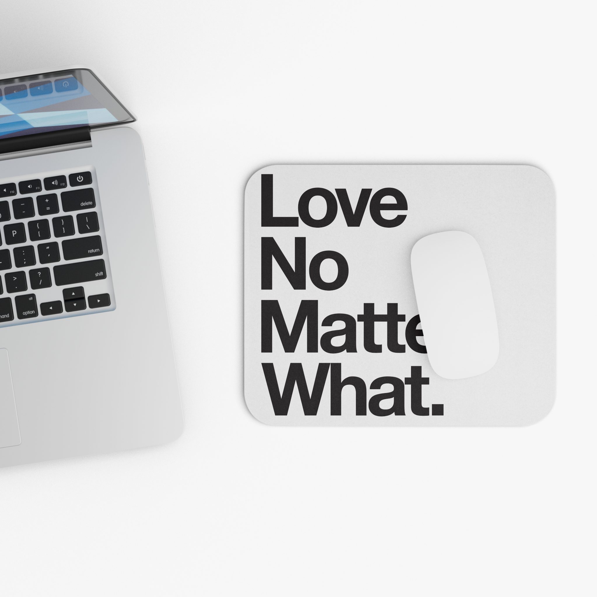 LNMW Mouse Pad - White - Image 4