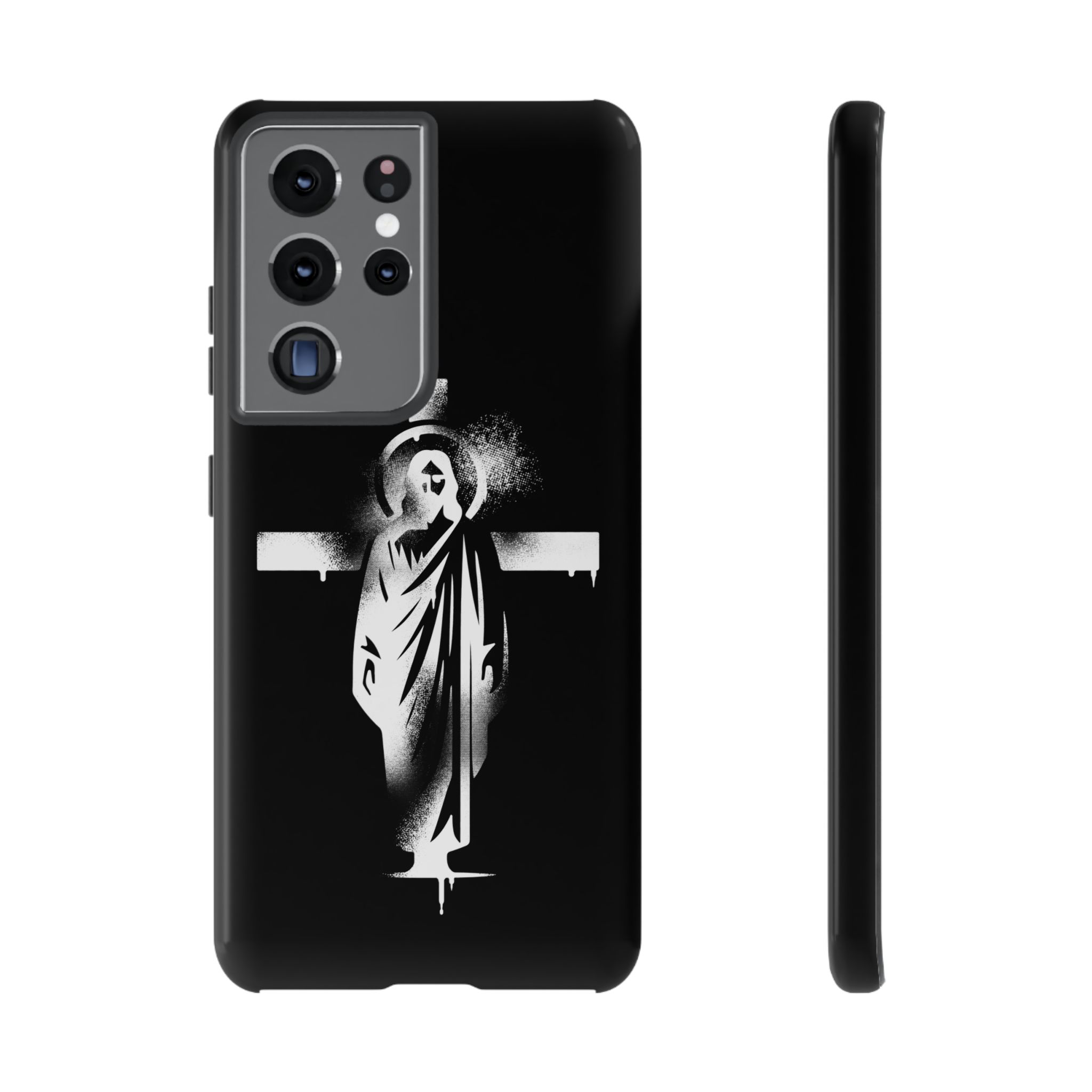 "Jesus" Phone Case – Black - Image 38