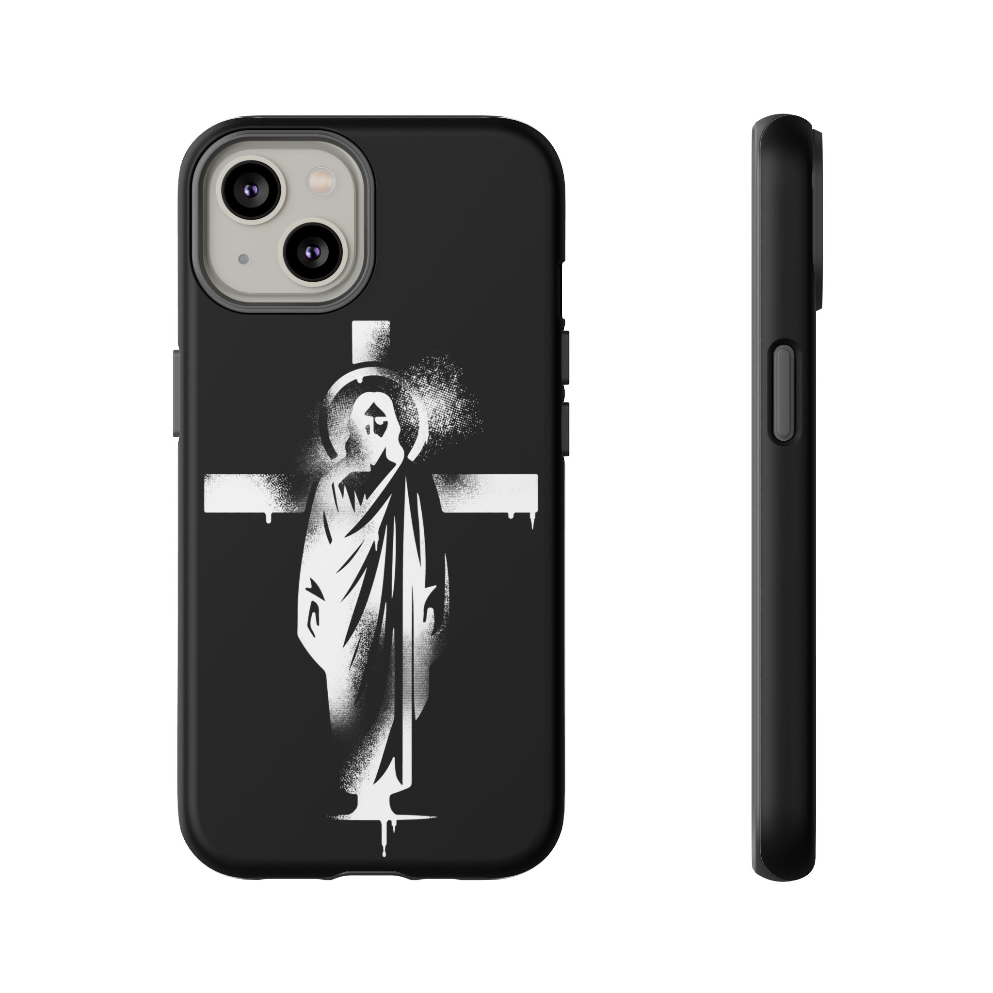 "Jesus" Phone Case – Black - Image 48